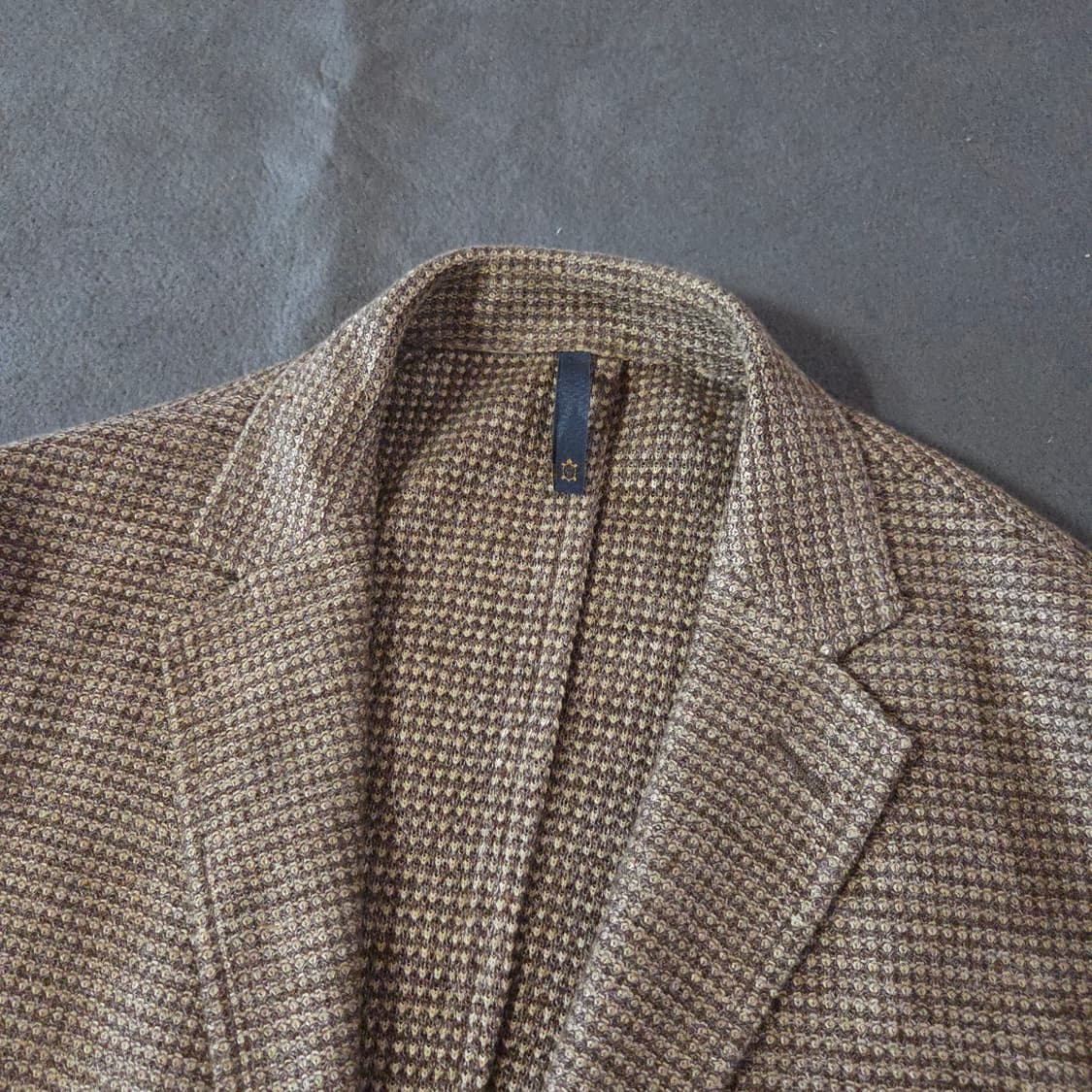 몬테도로 린넨 니트 컴포트 부클 블레이저 자켓 50 상품이미지3