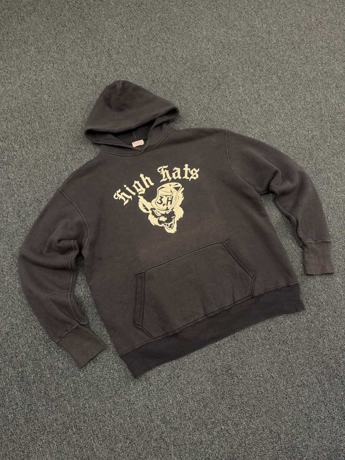 OS) 웨어하우스 42 빈티지 프린팅 후드티 상품이미지1