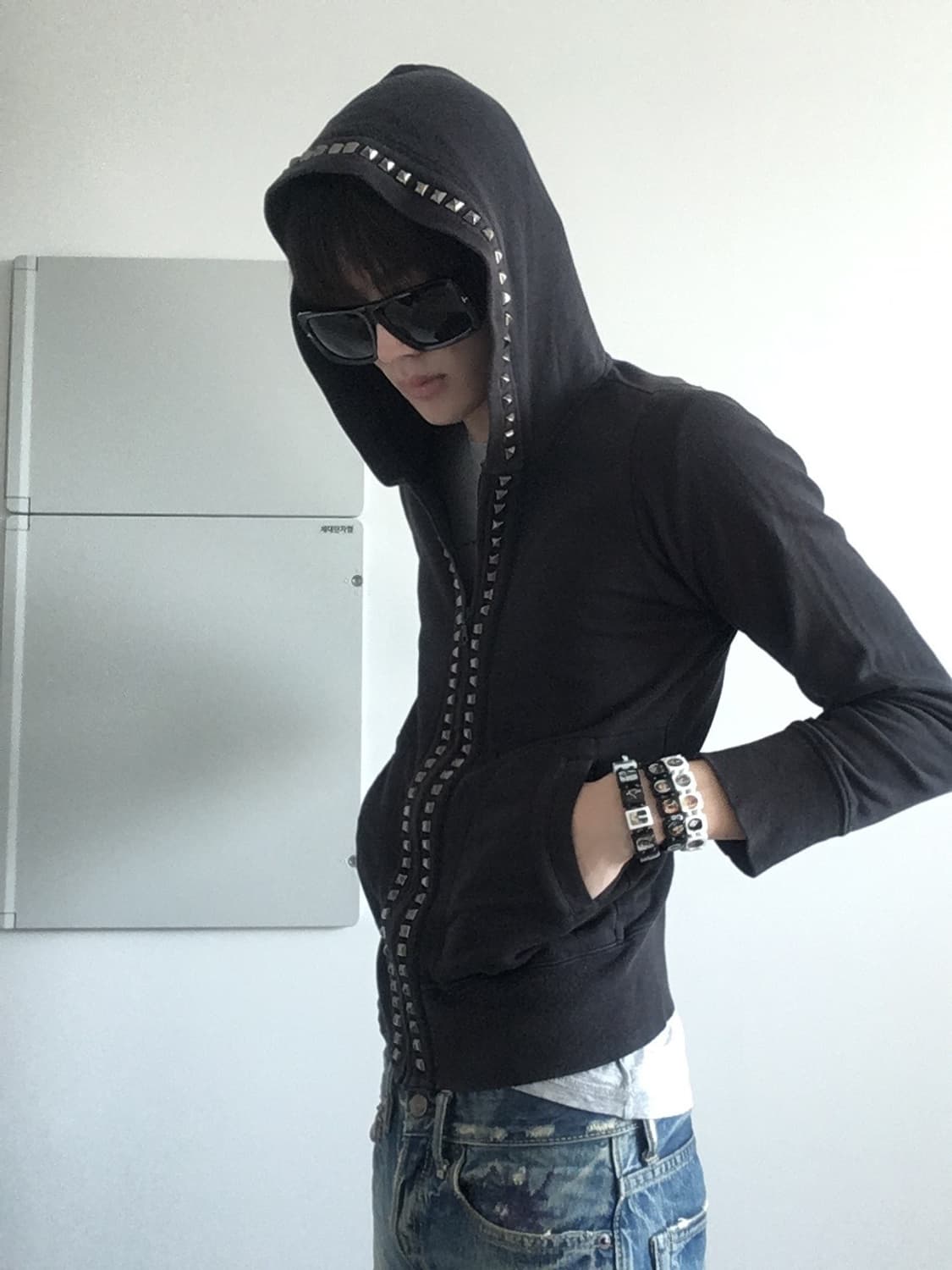 Hysteric Glamour stud hoodies 상품이미지3
