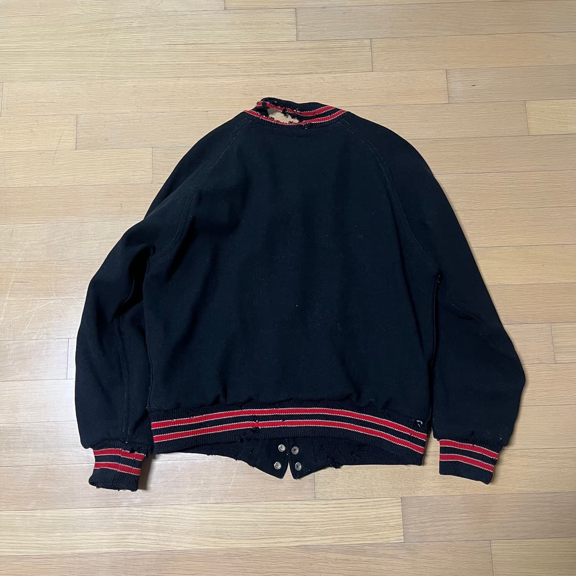 60s Lasley Knitting Co 빈티지 바시티 자켓 60년대 상품이미지2