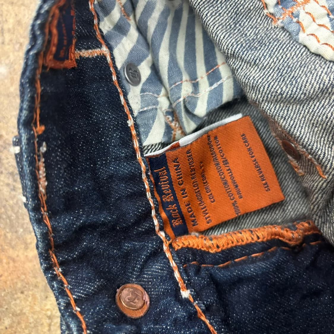 [정품/29] Rock Revival  데님 청바지 워싱 백로고  상품이미지4