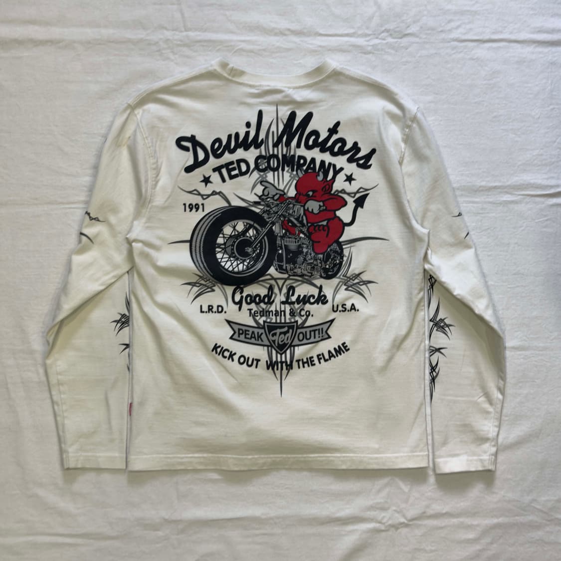 테드 컴퍼니 테드맨 레드 데빌 롱슬리브 상품이미지9