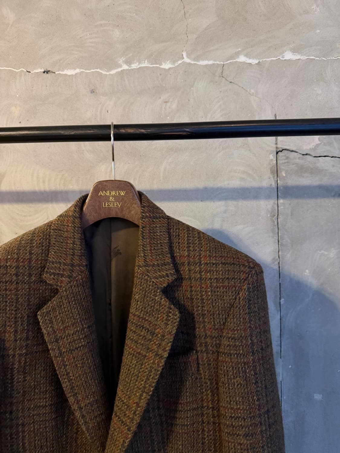 버버리 트위드 스포츠코트 남성100 상품이미지3