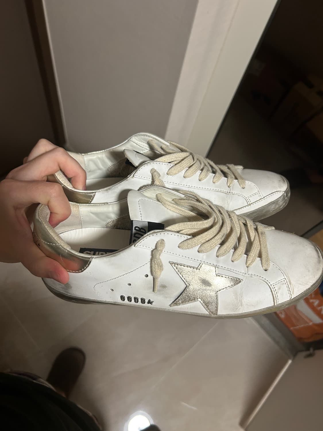 골든구스 슈퍼스타 골드탭 상품이미지1