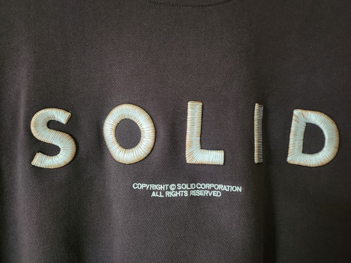 솔리드옴므 정품 맨투맨 105사이즈 상품이미지7