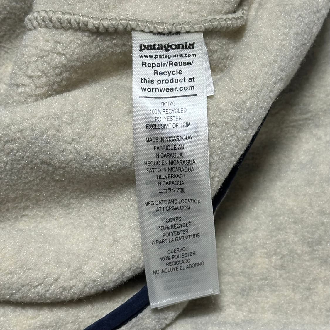 M 새상품 파타고니아 신칠라 플리스 상품이미지5