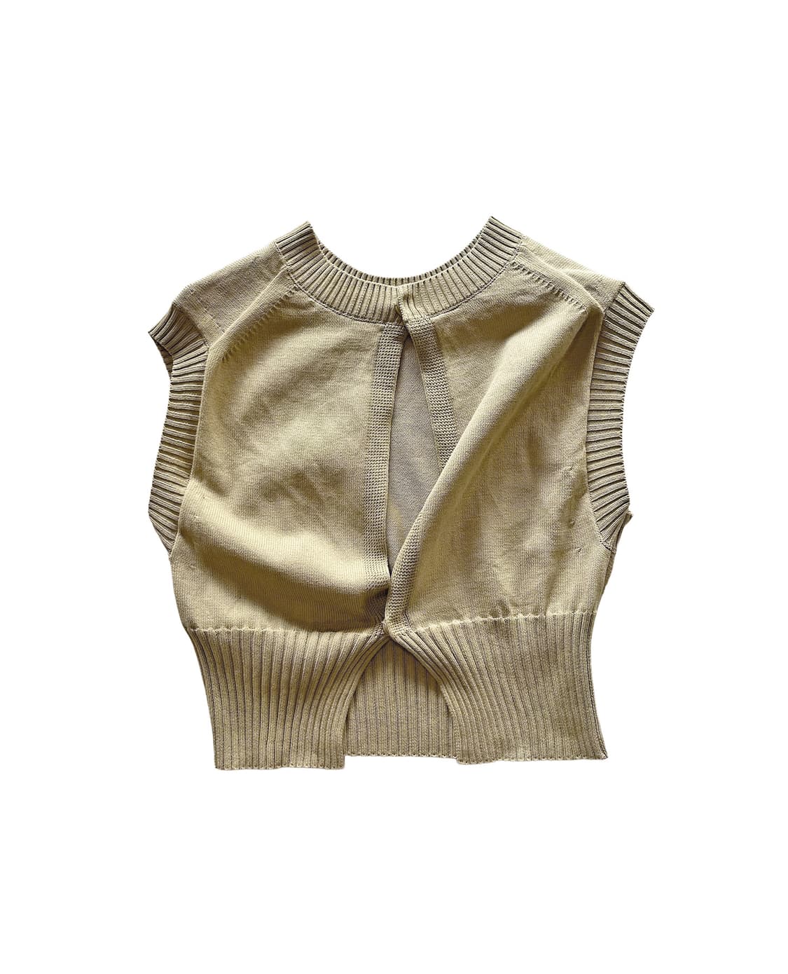 AURALEE back button knit vest 상품이미지8