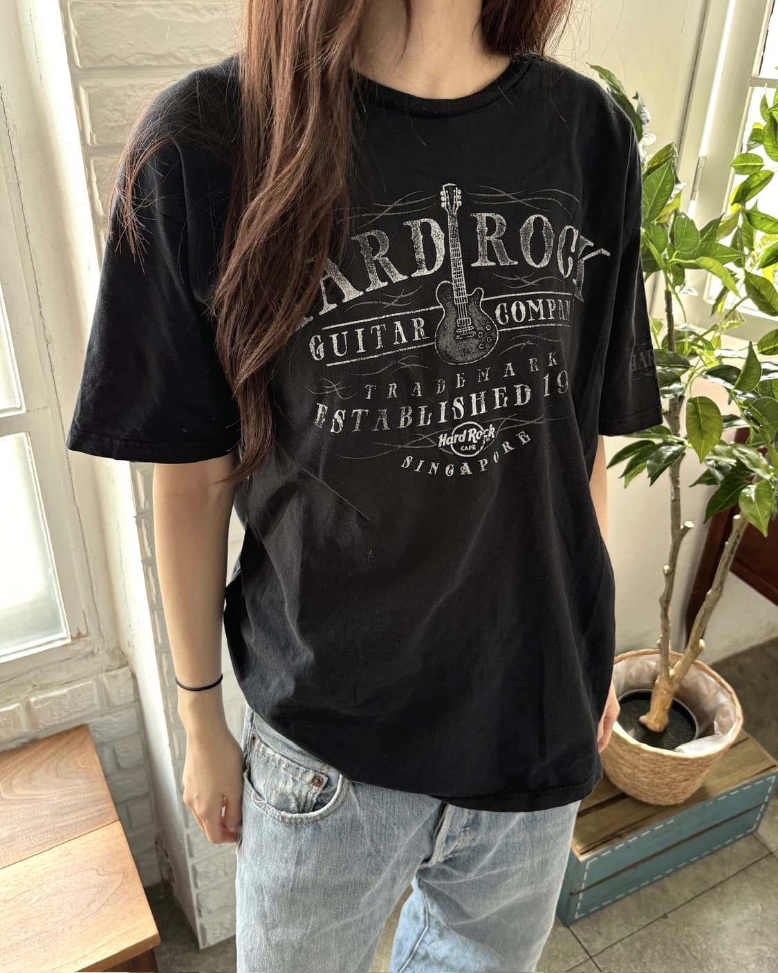 하드락 프린팅 반팔 상품이미지1