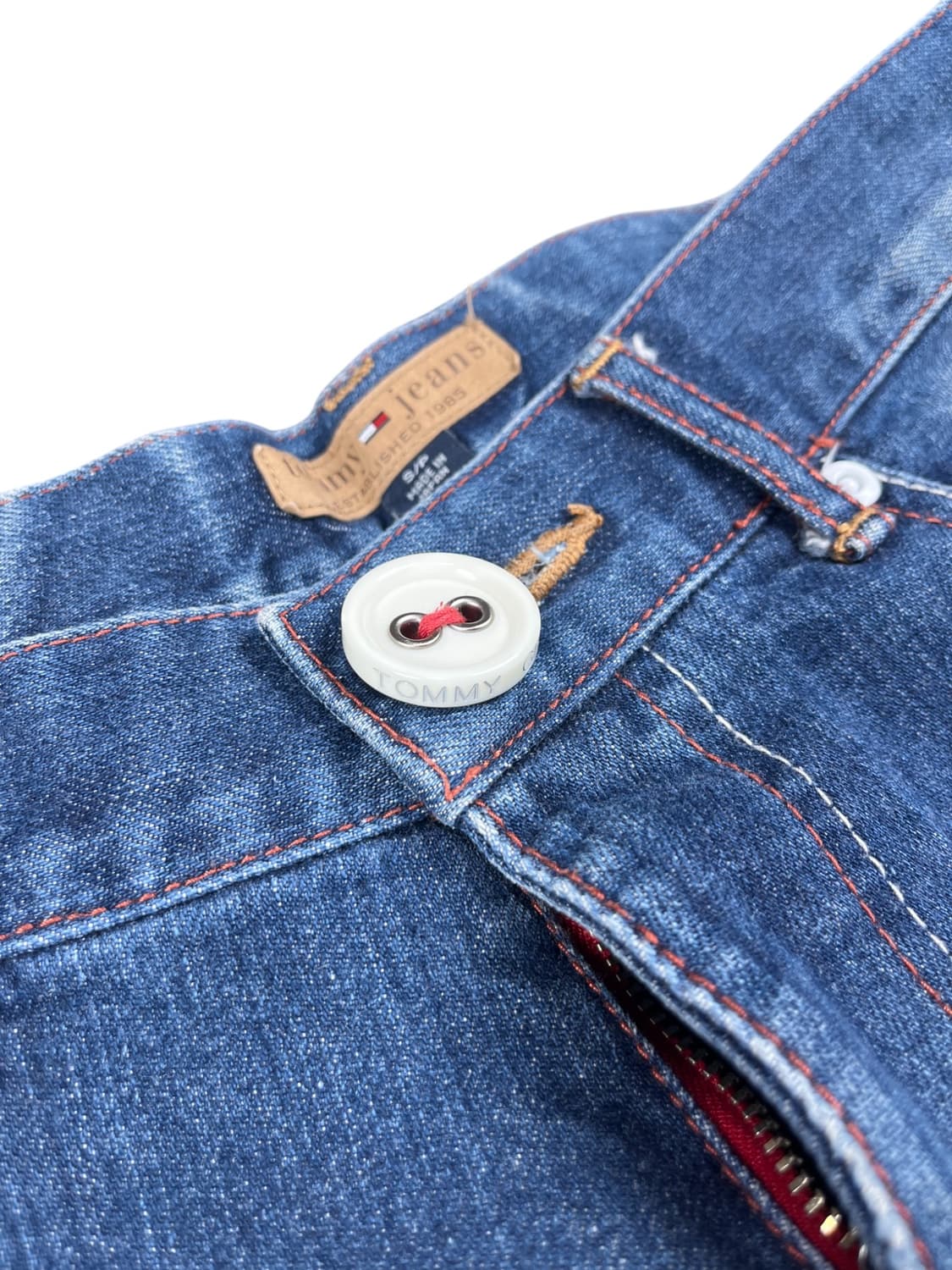 Tommy Girls 백포켓 프린팅 데님 팬츠  상품이미지4