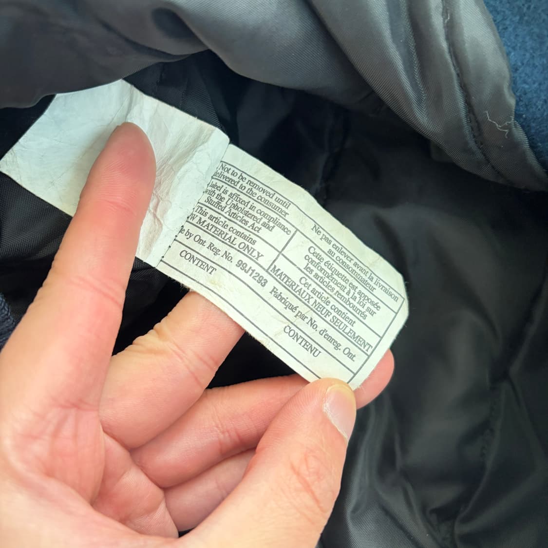 90s Canada 빈티지 울 레더 바시티 자켓 2XL 상품이미지7