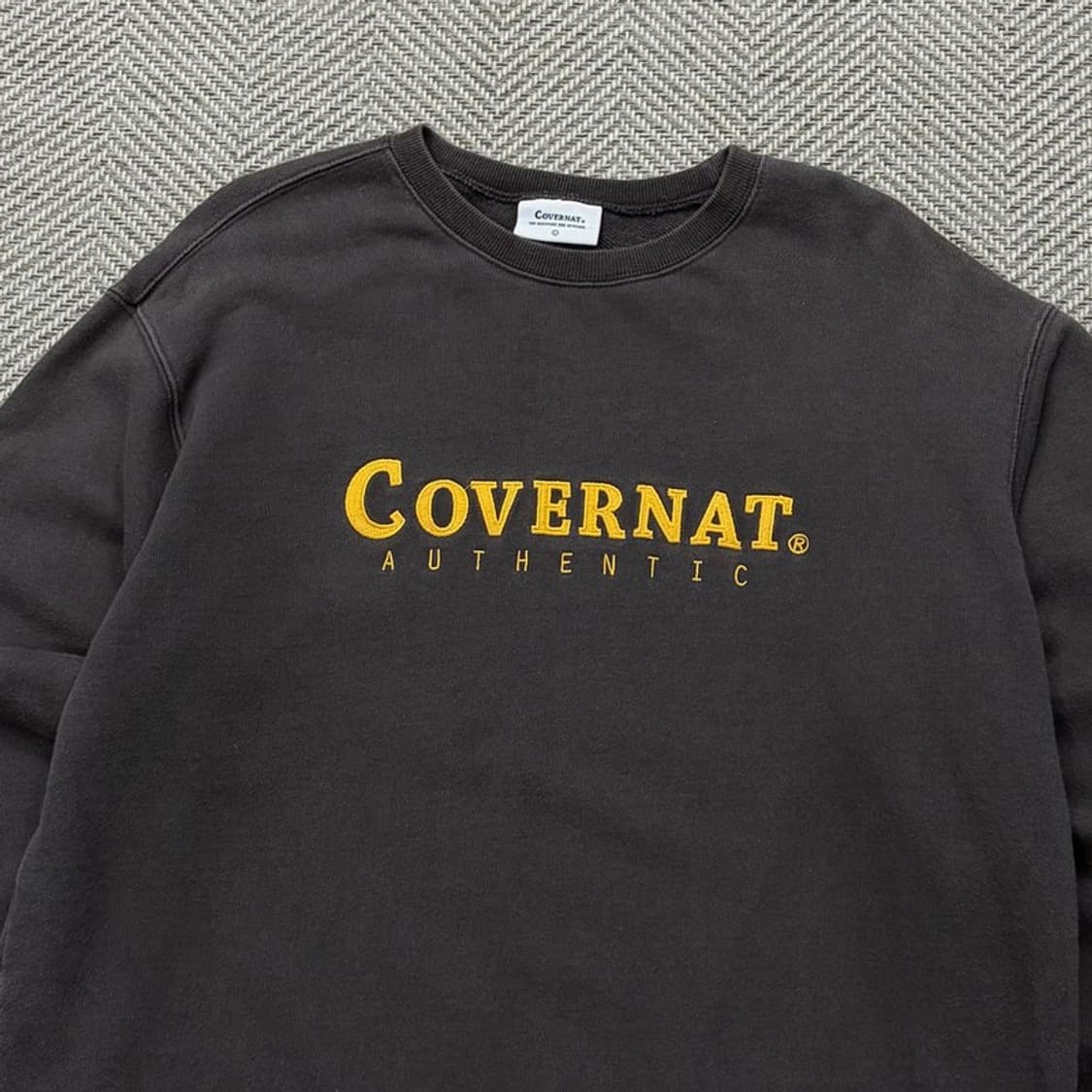 커버낫 베이직 로고 맨투맨 v2337 상품이미지3