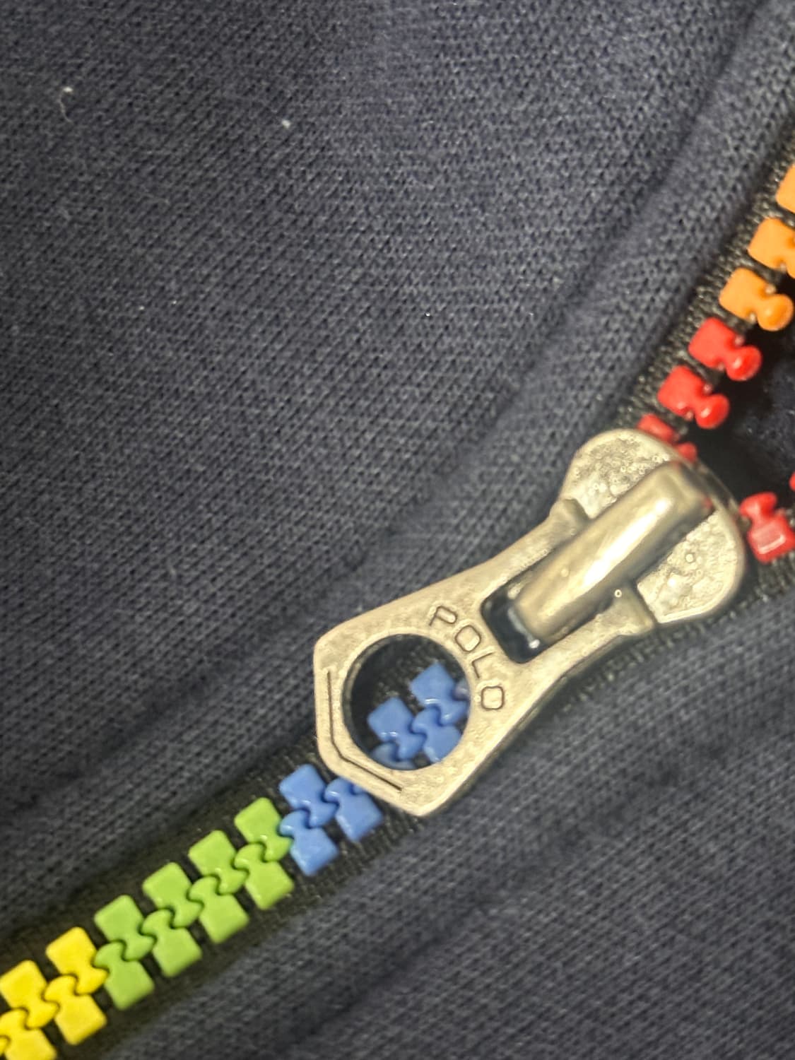 폴로 빅포니 후드집업 네이비 M 상품이미지5