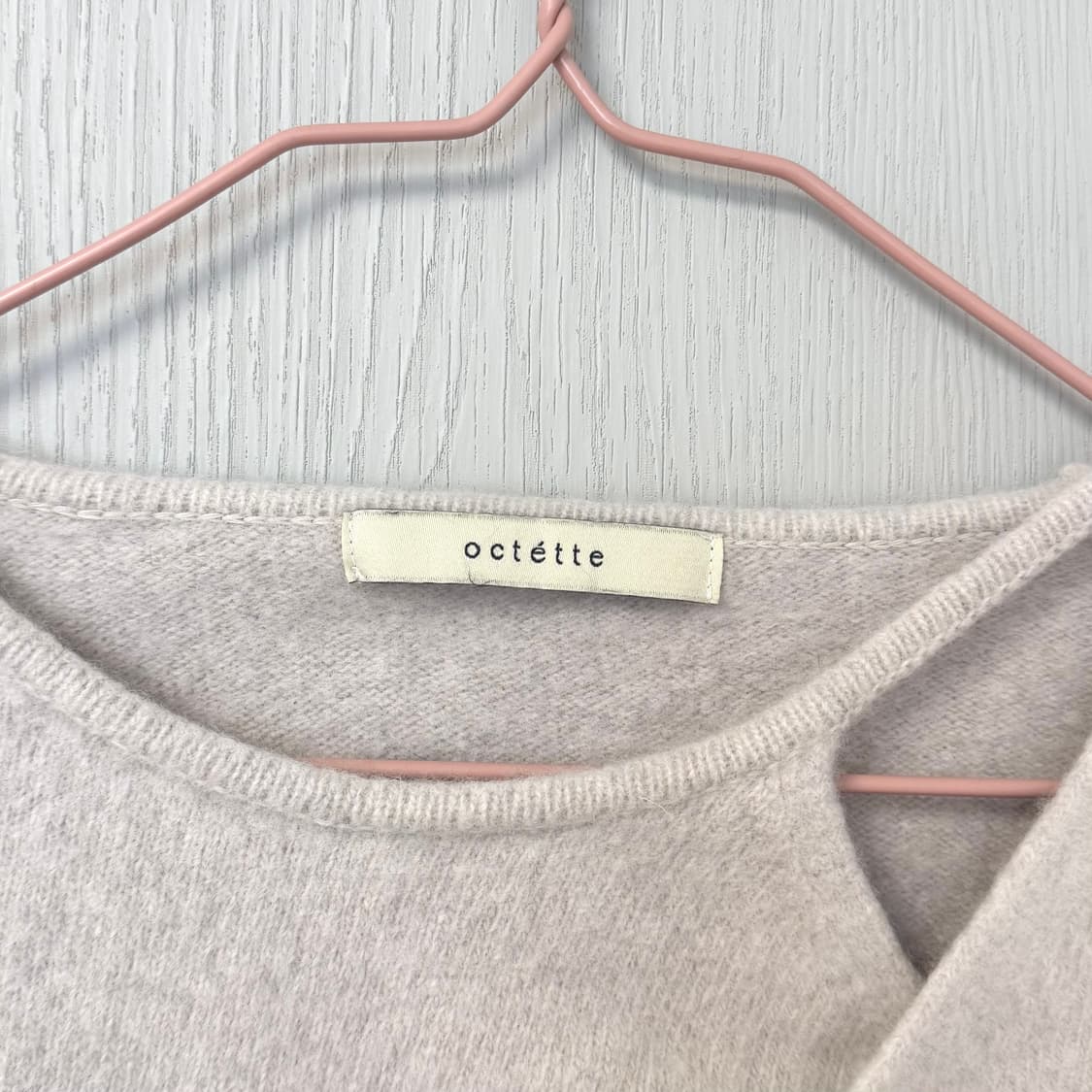 오떼뜨 울 캐시미어 랩 니트 상품이미지2