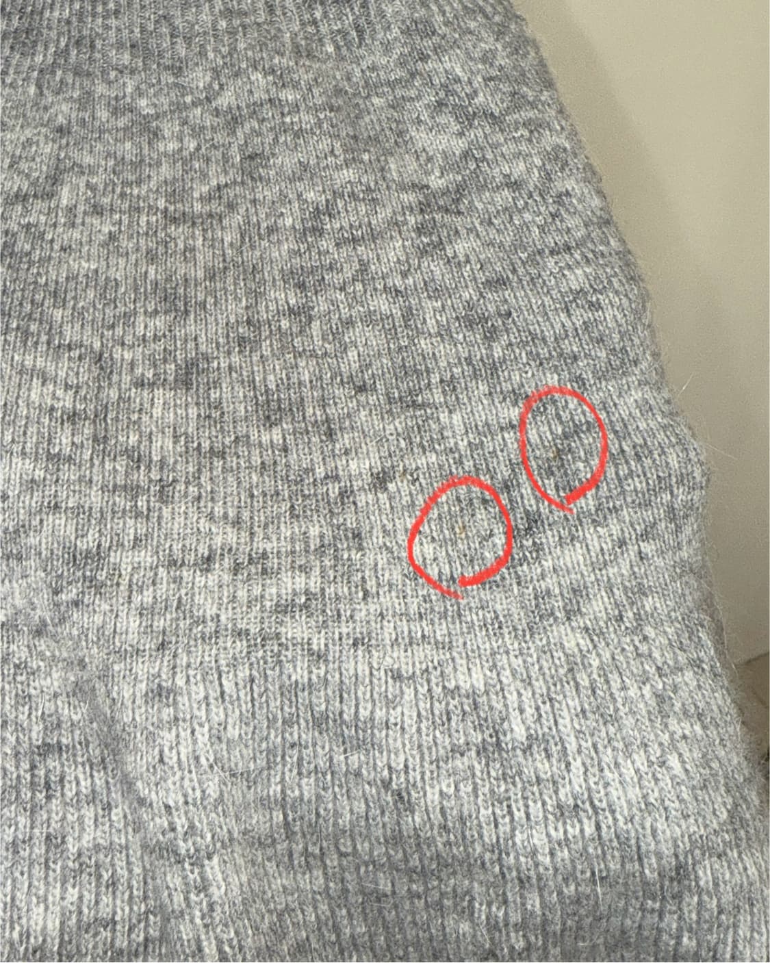 Alain manoukian 앙고라 혼방 스커트 상품이미지4