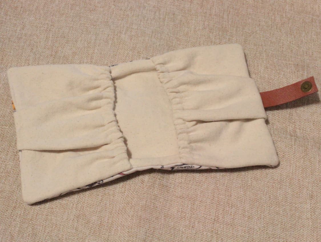 핸드메이드 밴딩 2포켓 파우치 상품이미지4