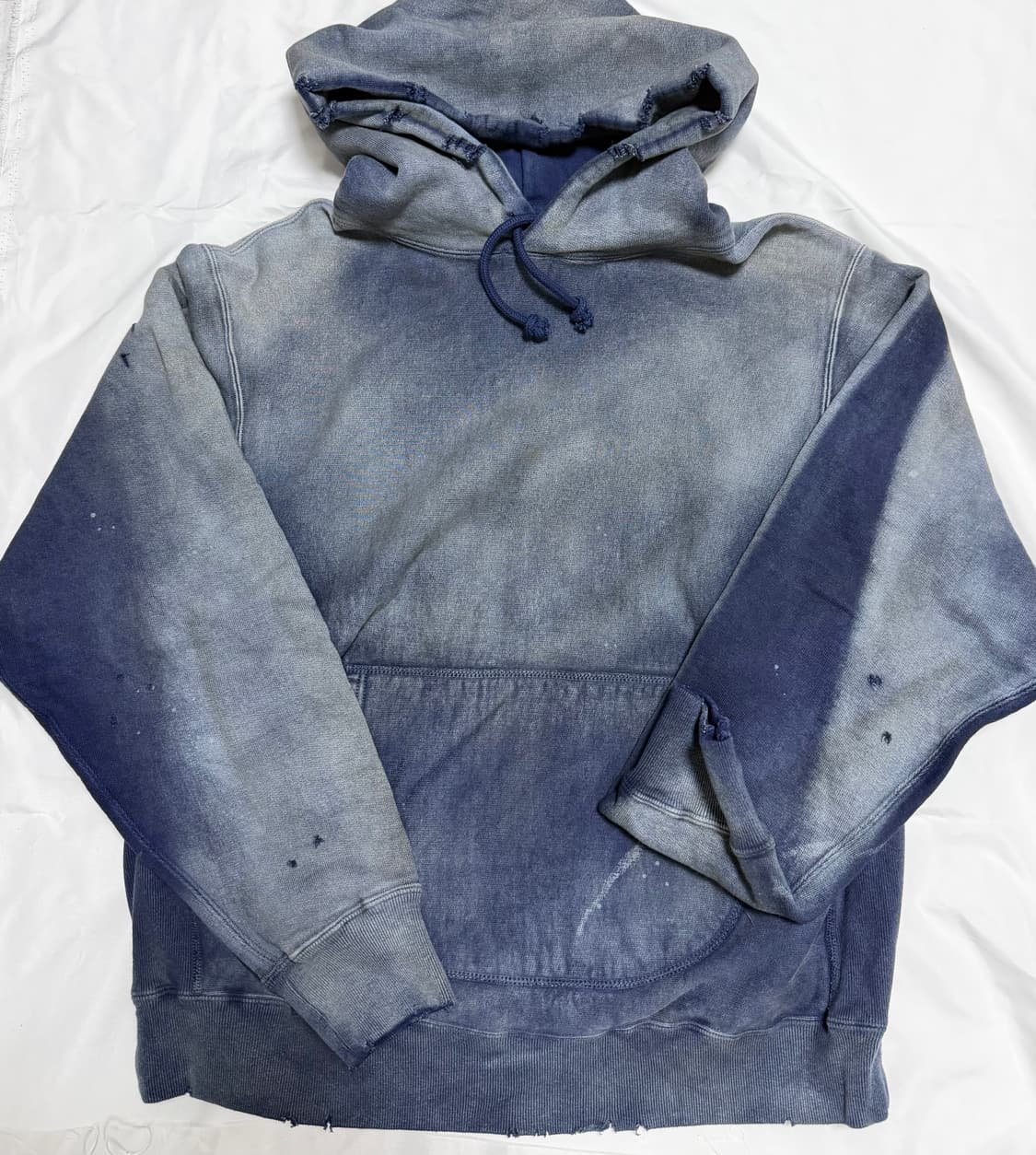 Bowwow 바우와우 하드 에이징 후드 네이비 M 상품이미지1