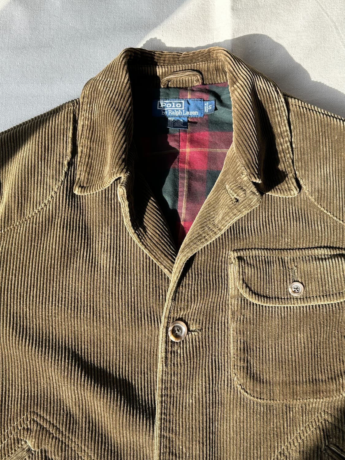 폴로 코듀로이 헌팅자켓 100-105 상품이미지2