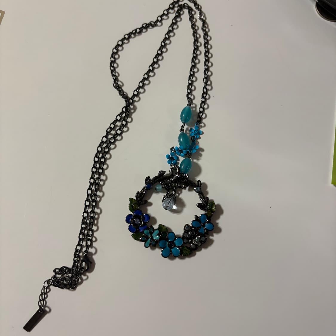 안나수이 블랙 터키석 목걸이 상품이미지2