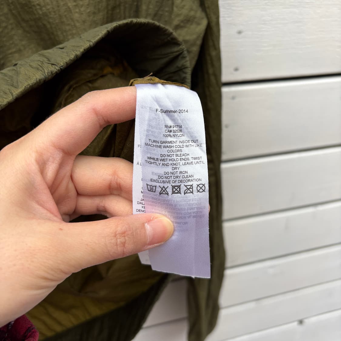 Armani Exchange 아르마니 익스체인지 바람막이 자켓 상품이미지9