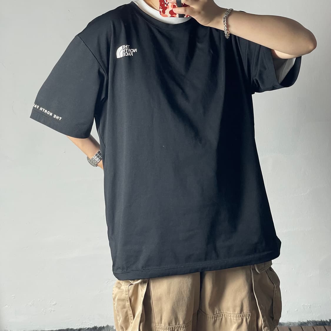 [2XL]노스페이스 기능성 반팔 티셔츠 상품이미지2