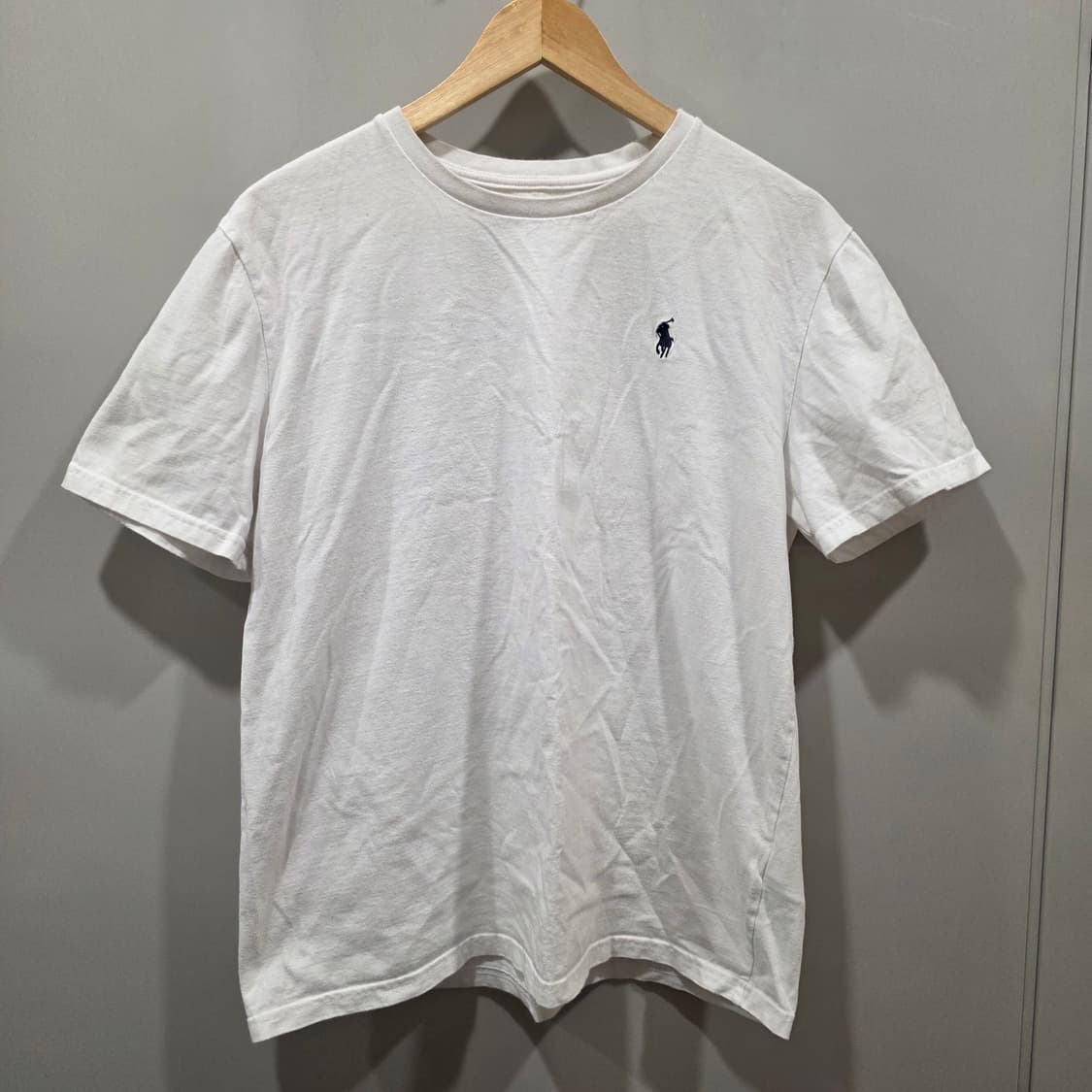 폴로 랄프로렌 클래식 로고 반팔 티셔츠 화이트 상품이미지1