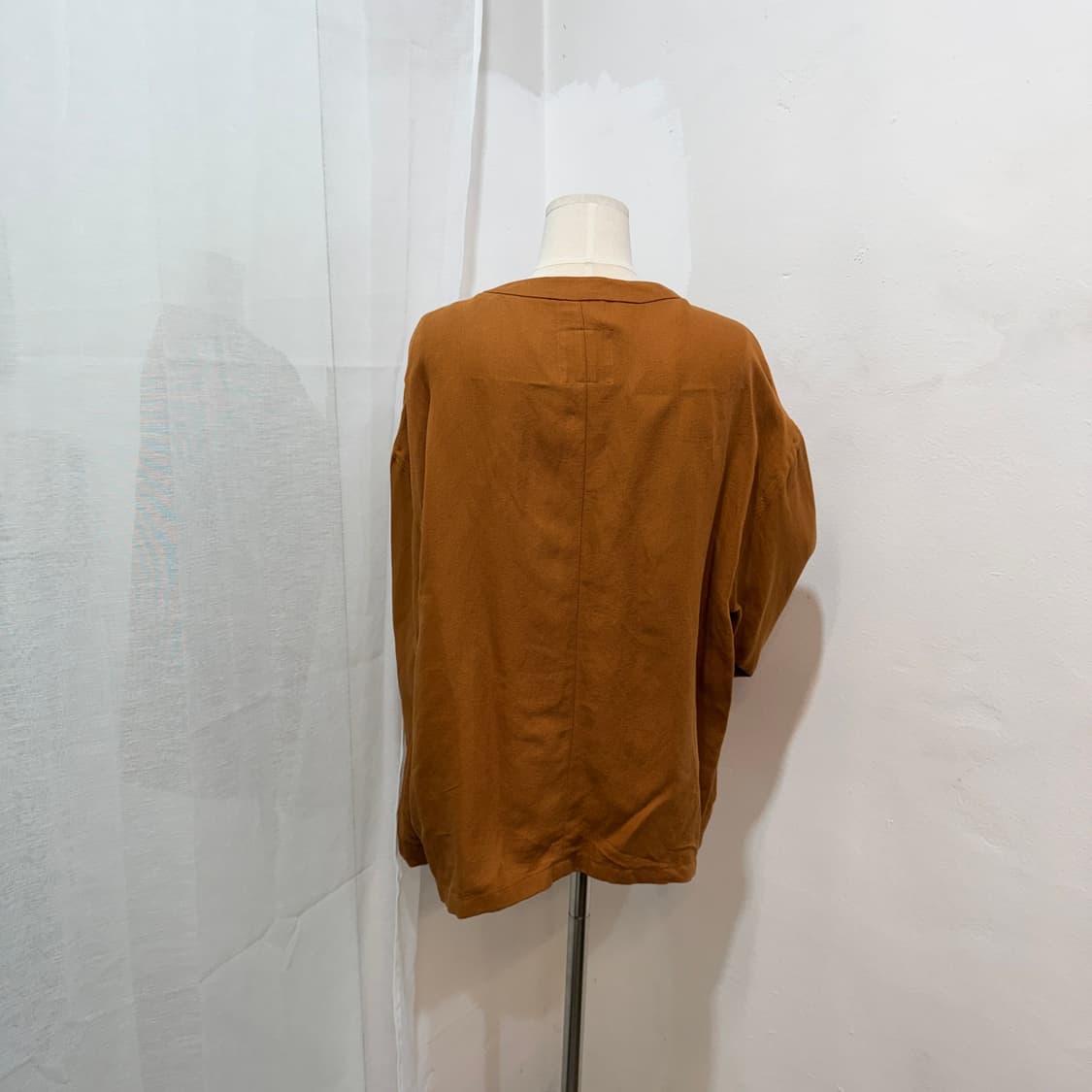 스튜디오톰보이 브라운 린넨 리넨 오버핏자켓 재킷 4216 상품이미지4