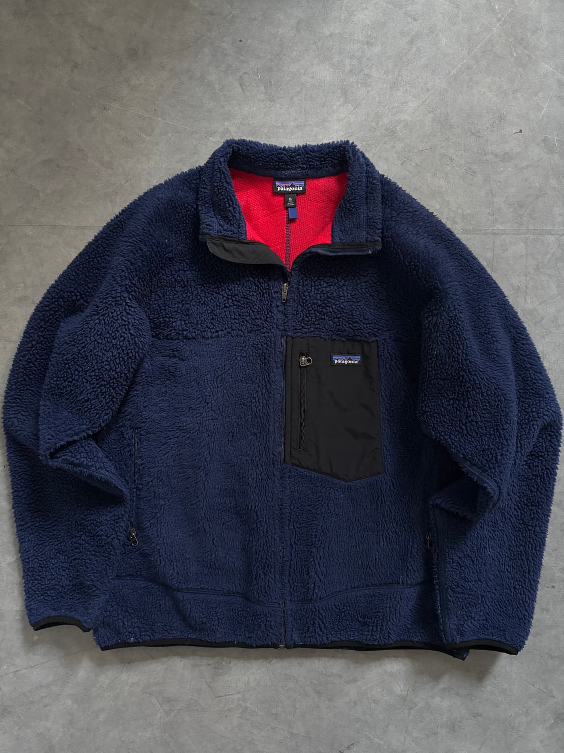 Patagonia 파타고니아 블루 컬러 플리스 자켓 상품이미지1