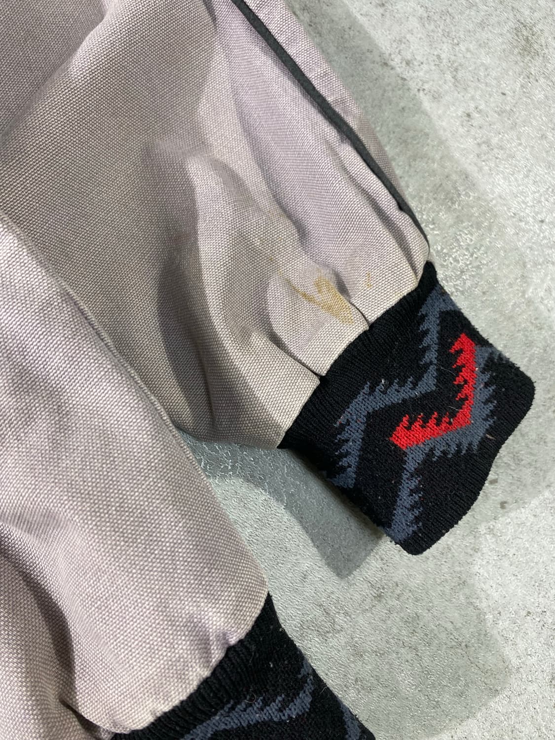 [US S] 90s USA Miller 디스트레스드 아즈텍 워크자켓 상품이미지4