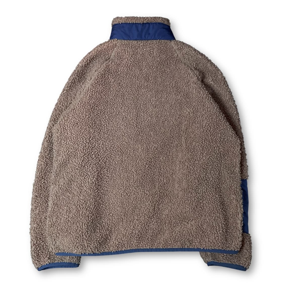 키르시 베이지 블루포켓 뽀글이 플리스 후드집업 1  상품이미지2