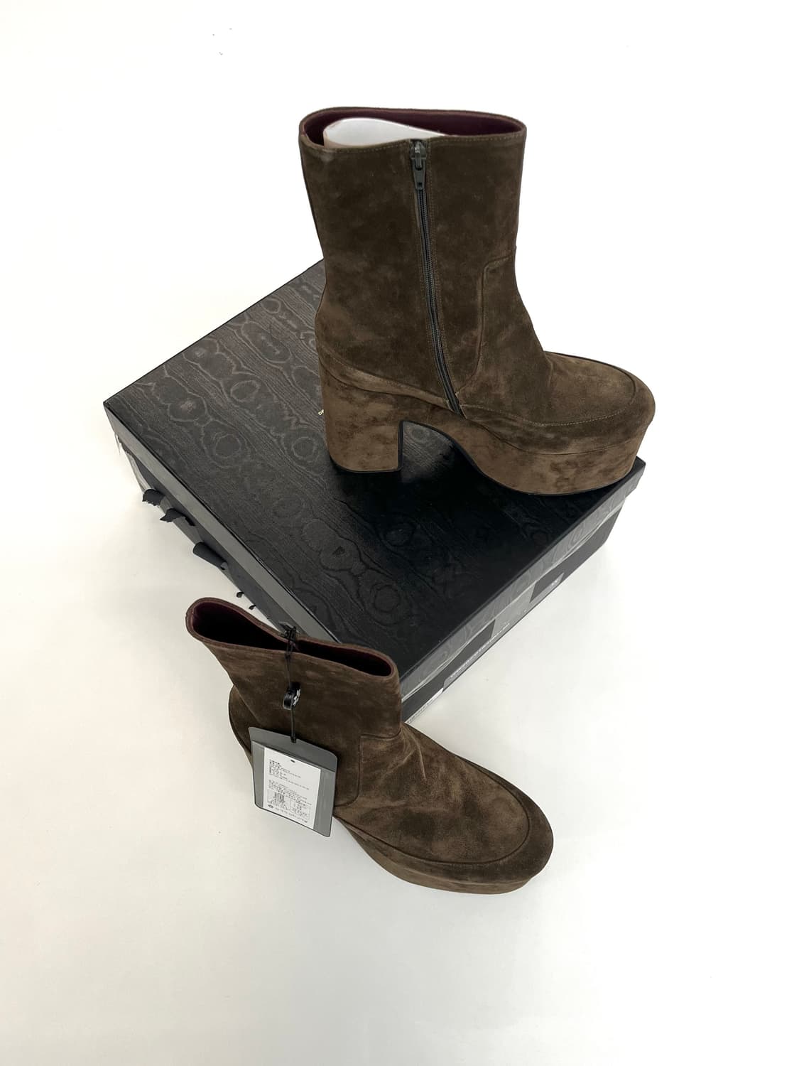 드리스 반 노튼 2020FW 스웨이드 플랫폼 부츠 상품이미지2