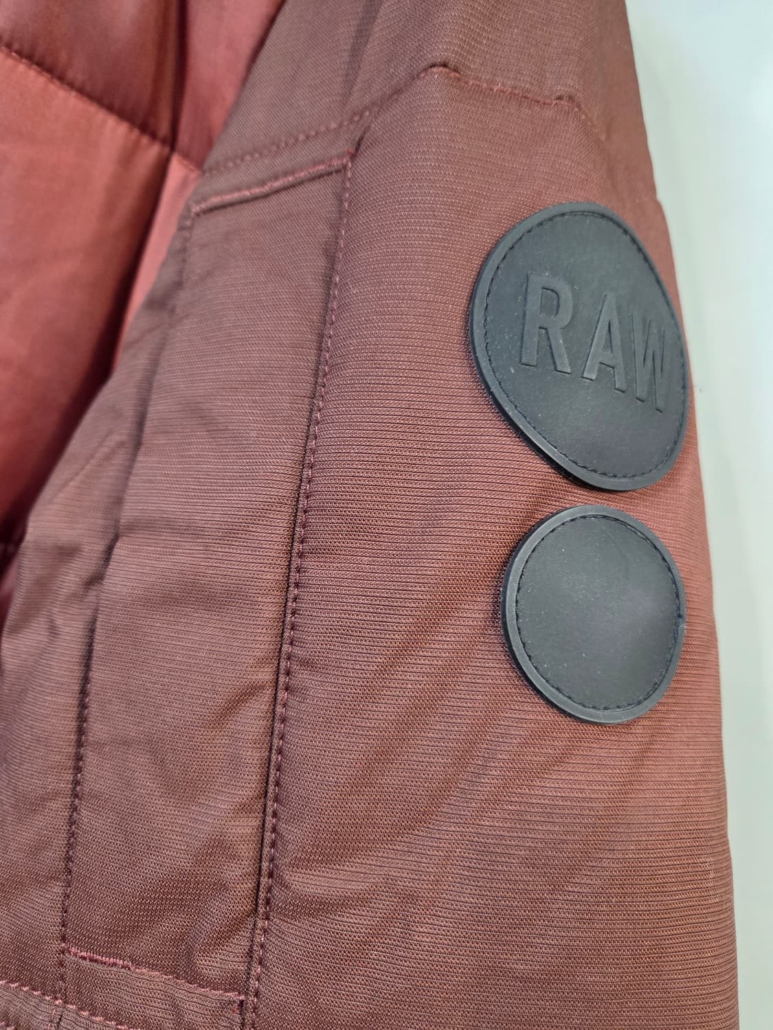 🎈특가🎈G-Star Raw 후드 패딩 자켓 버건디(S)디피용 상품이미지7