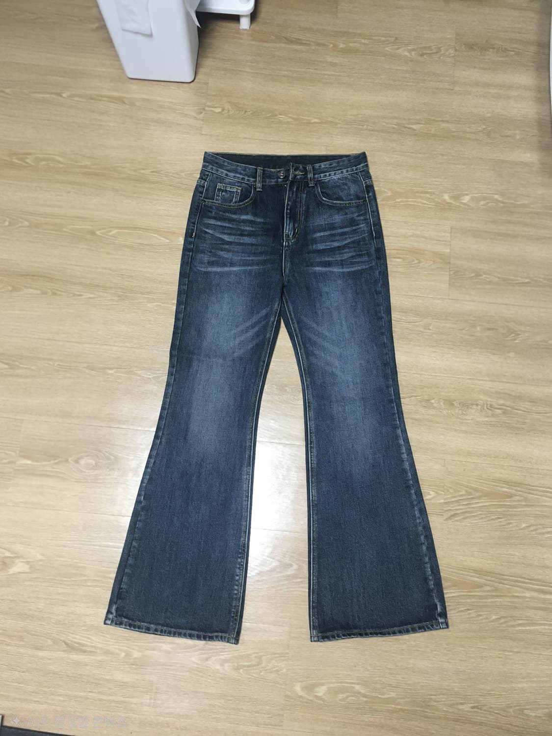 레가시 플레어 데님 팬츠 다크블루 M 상품이미지2