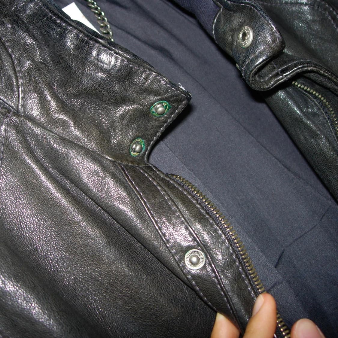 질 스튜어트 양가죽 레더 자켓 상품이미지7