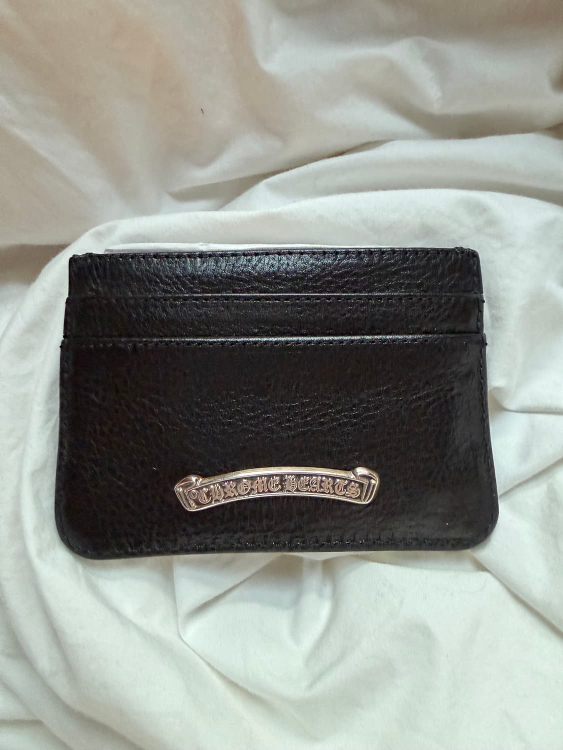 [OS] 크롬하츠 스크롤 라벨 카드지갑 상품이미지1