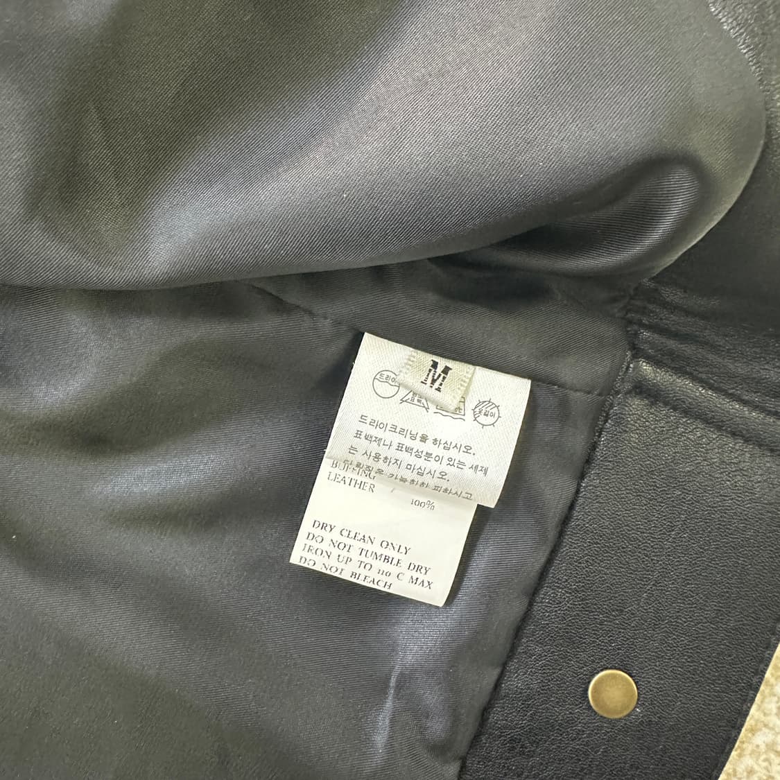 M 오로 레더가죽자켓 0317D 상품이미지2