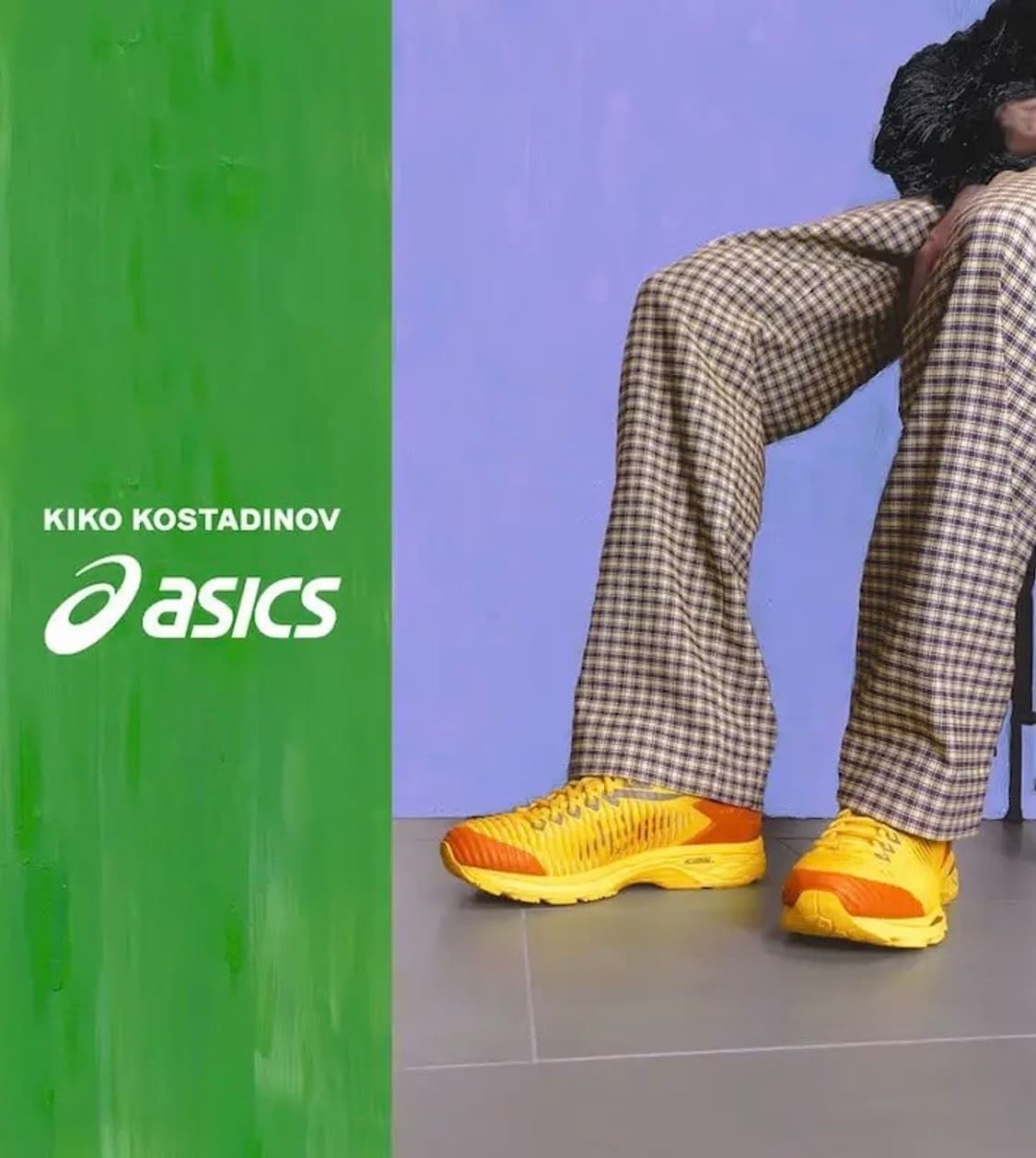 아식스 x 키코 코스타디노브 젤 델바 1 옐로우 Asics x kiko 상품이미지1