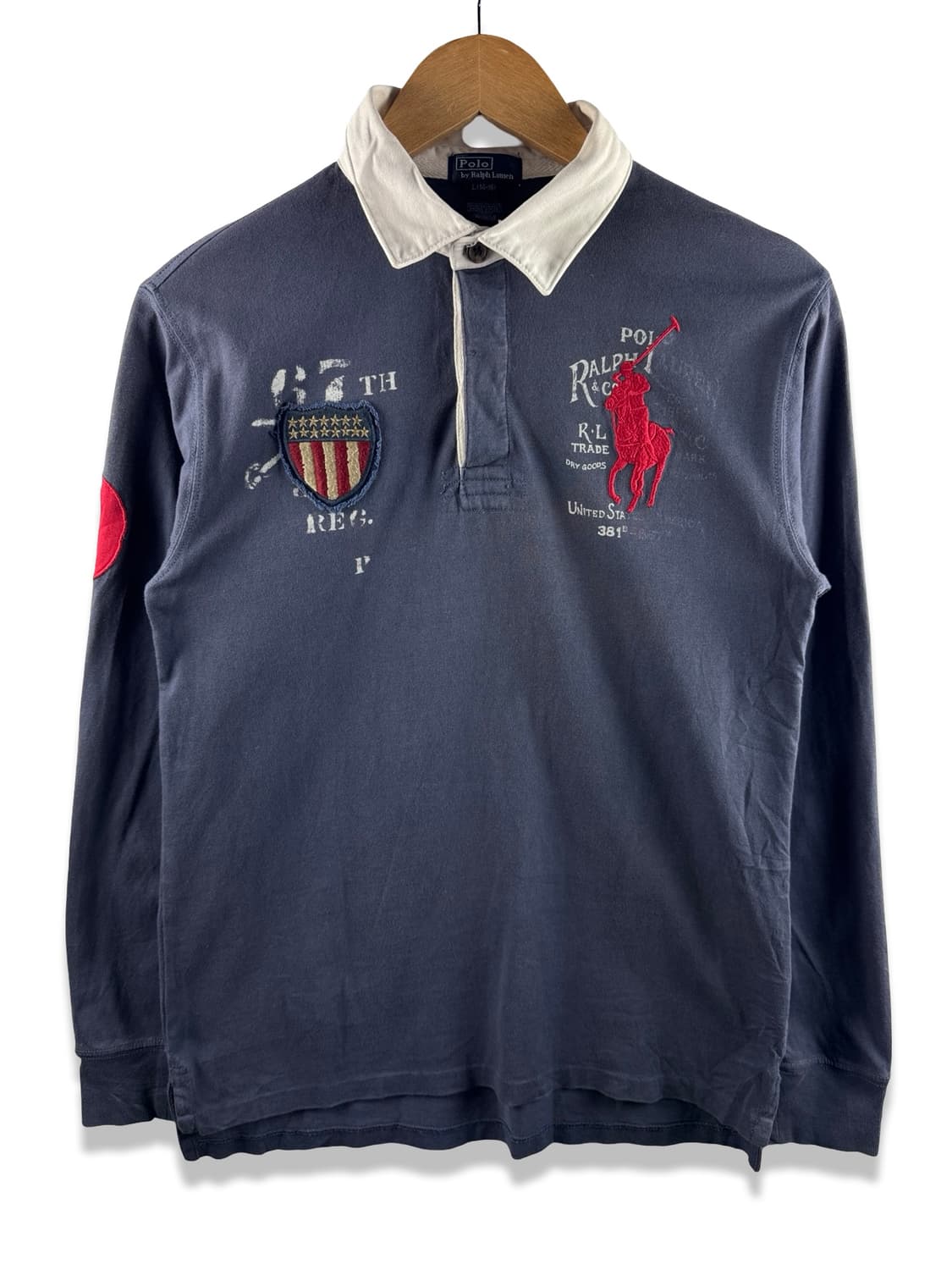 폴로랄프로렌 빅포니 패치 럭비셔츠2684 상품이미지1