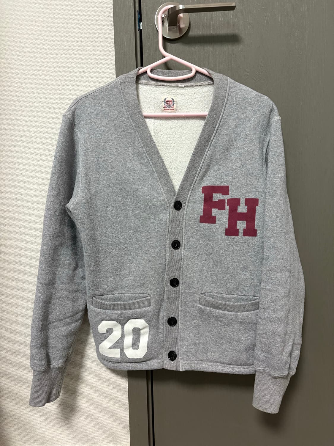 sporty button cardigan 상품이미지4