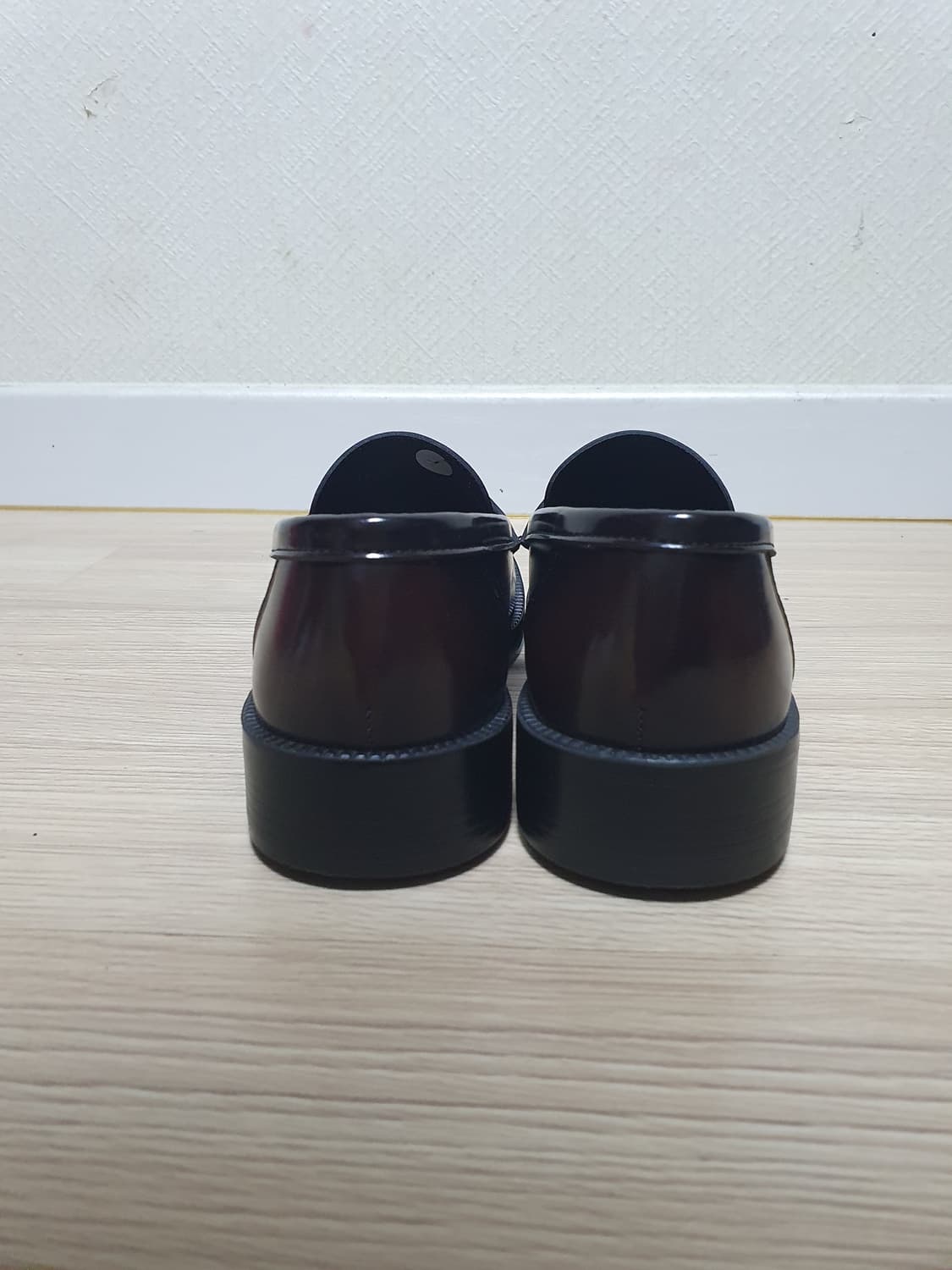 하루타 여성 버건디 로퍼 240 상품이미지5