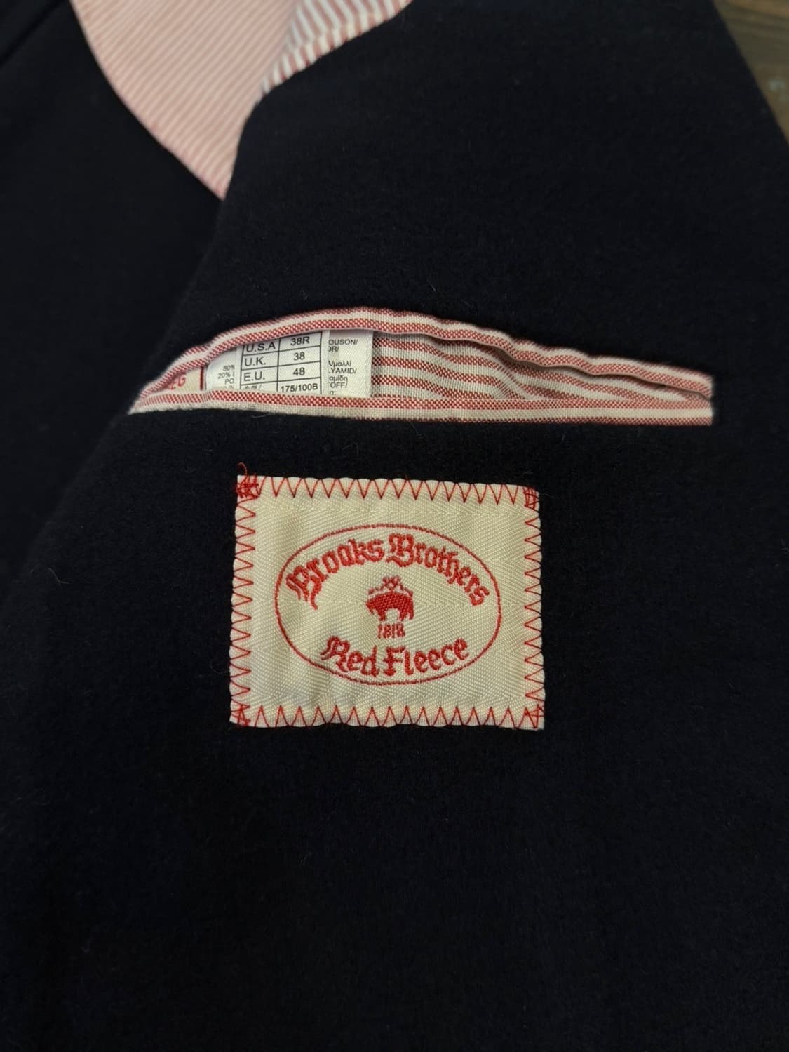 브룩스 브라더스 펠트울 자켓 100 상품이미지7