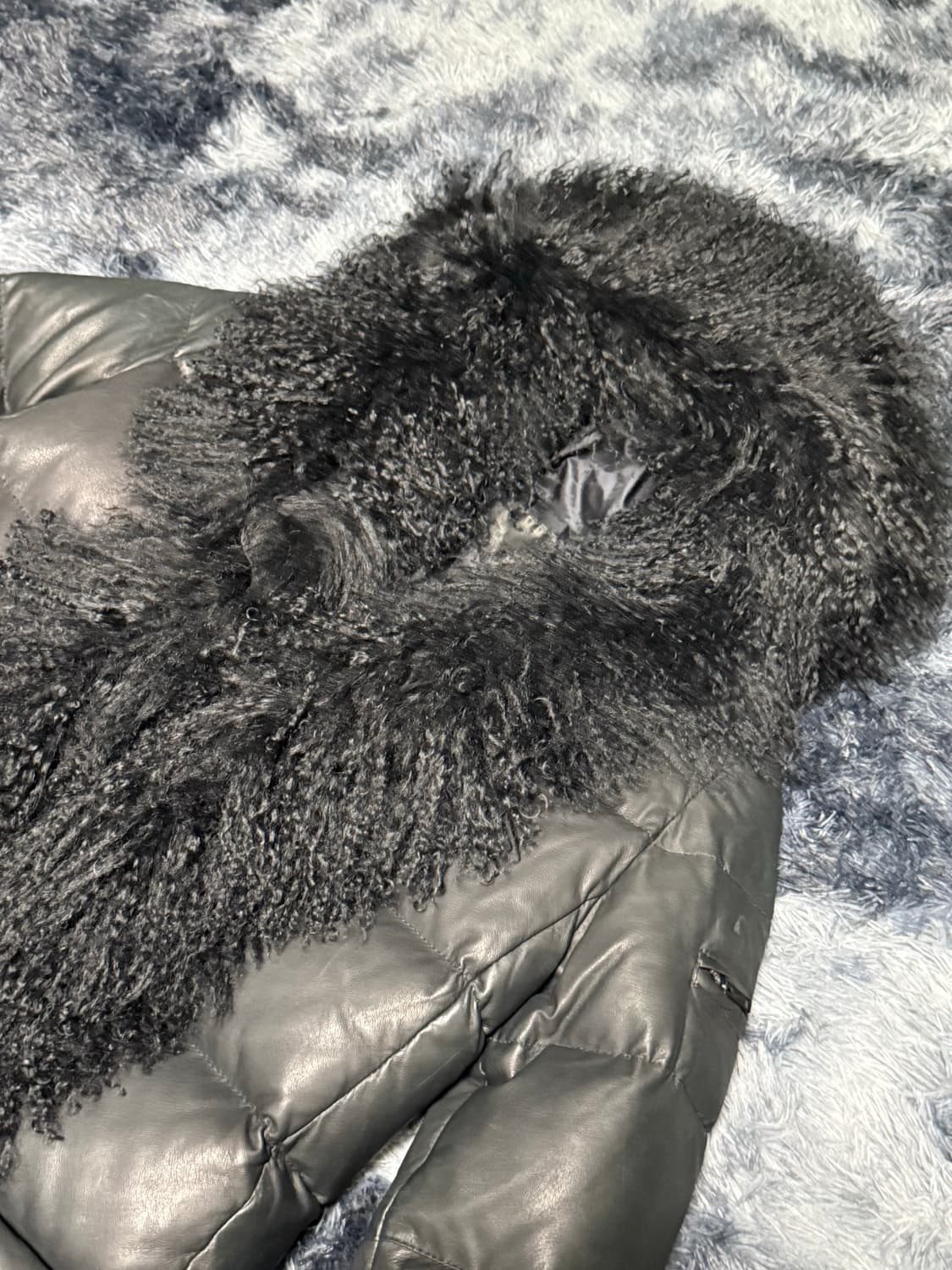 LGB 가죽롱코트 상품이미지3