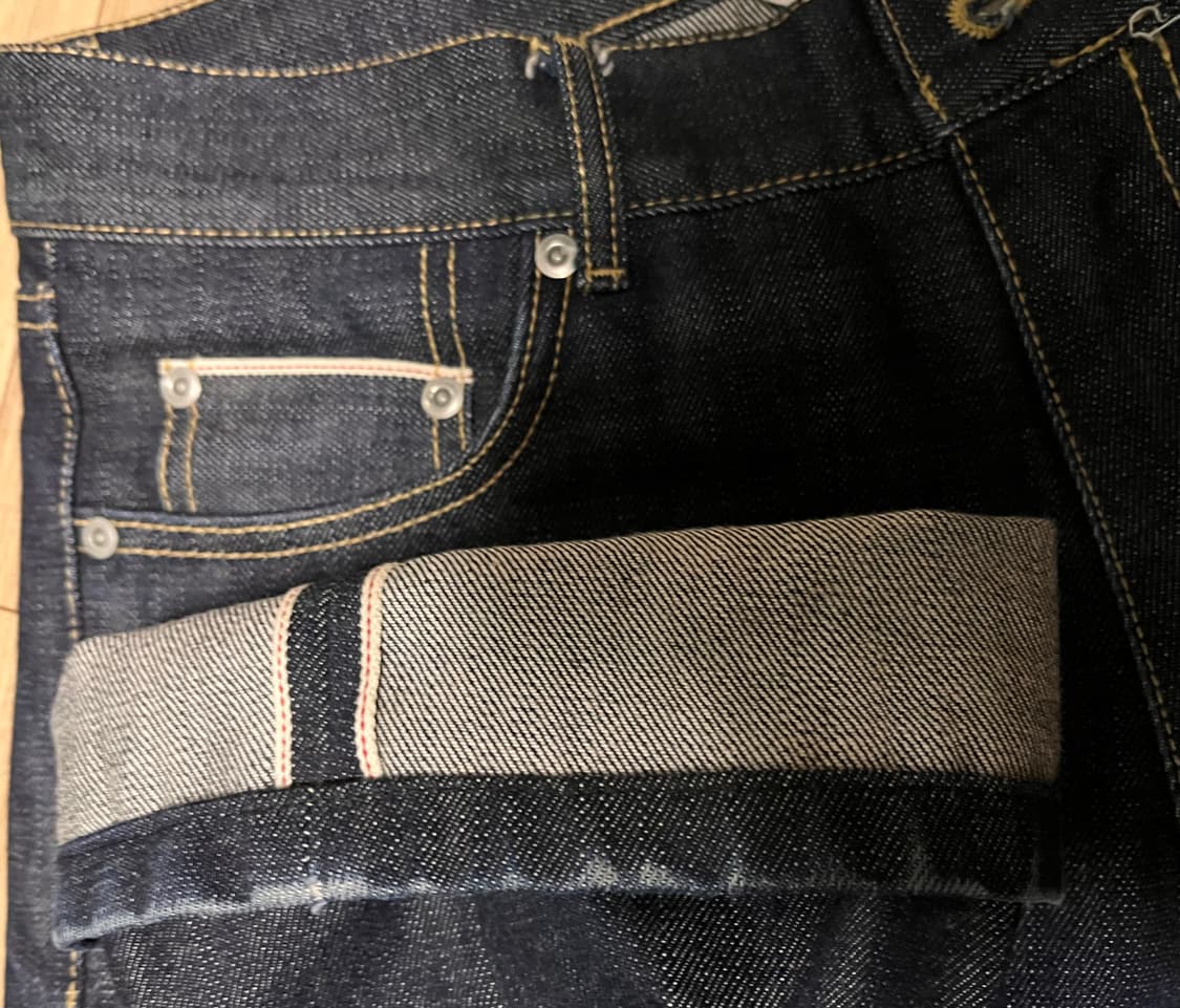 유니폼브릿지 셀비지 데님 M(30) 상품이미지3