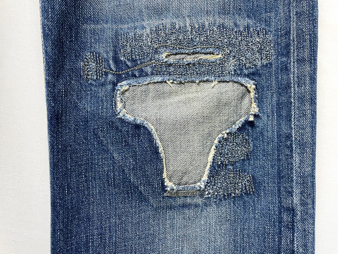 리바이스 506 패치워크 스탠다드 일자핏 데님팬츠 청바지 30 _ 중청 상품이미지4