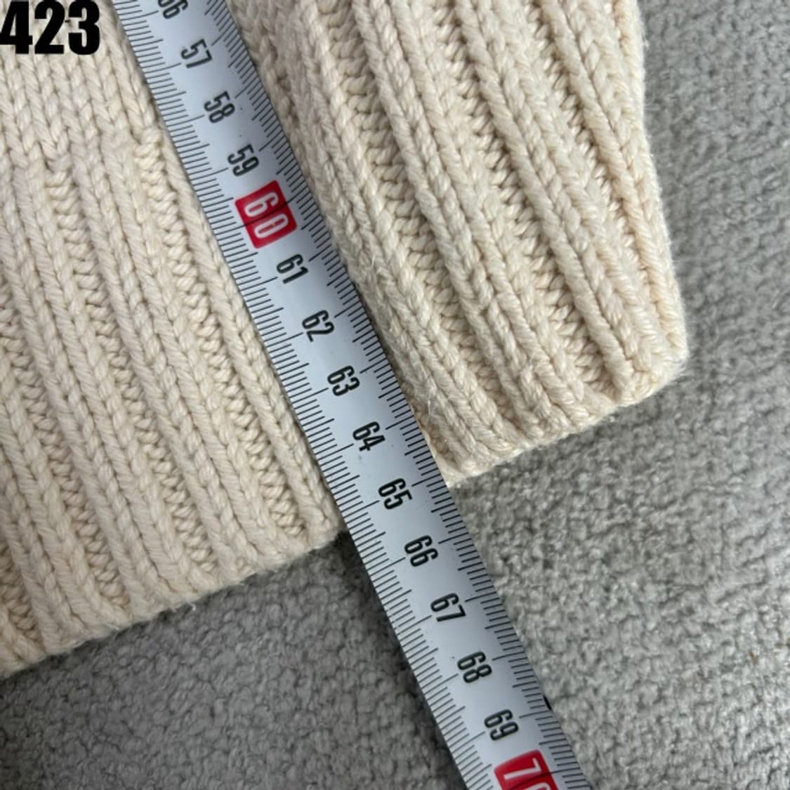 폴로 랄프로렌 아이보리 패턴 니트 XL 상품이미지5