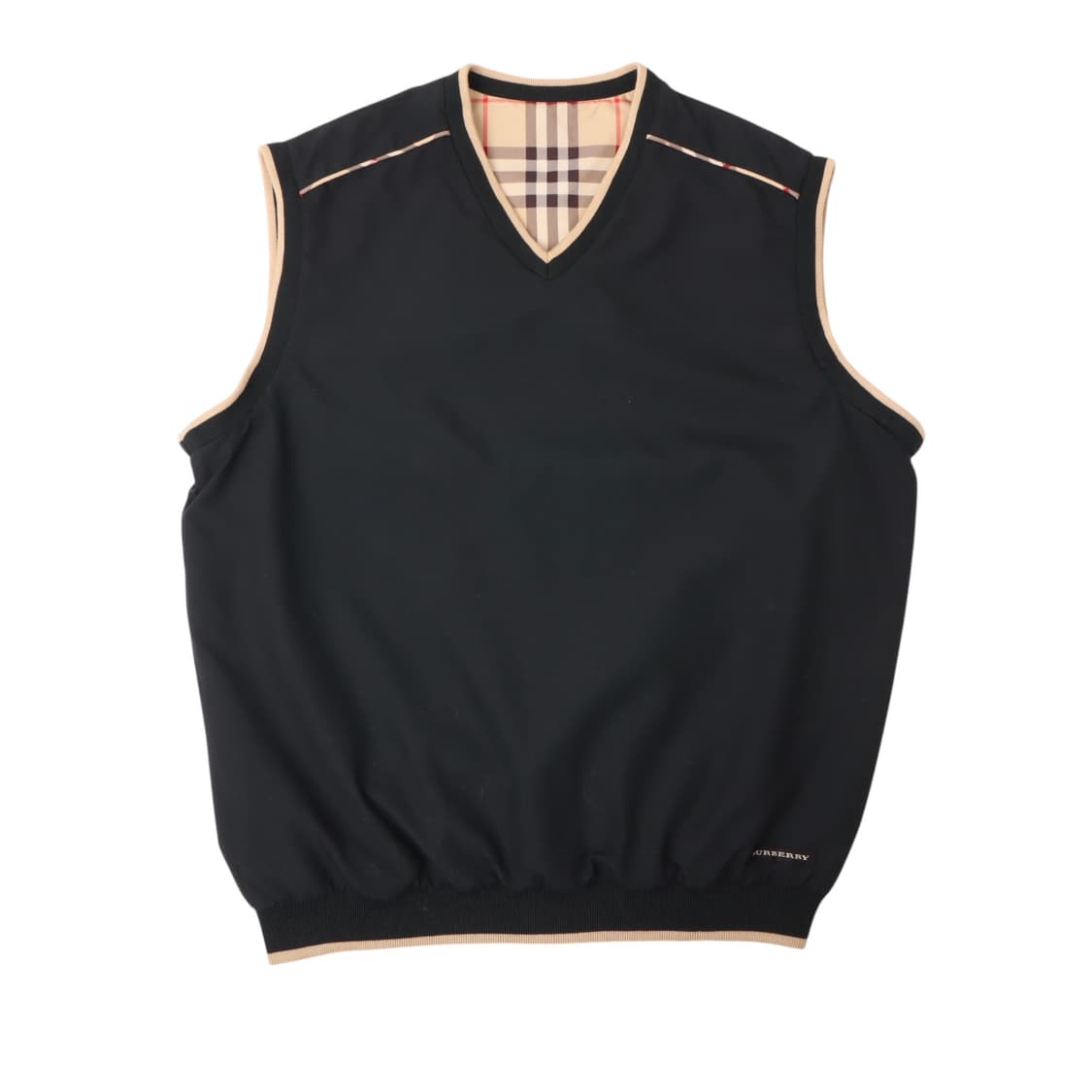 버버리 리버시블 노바체크 나일론 베스트 상품이미지2