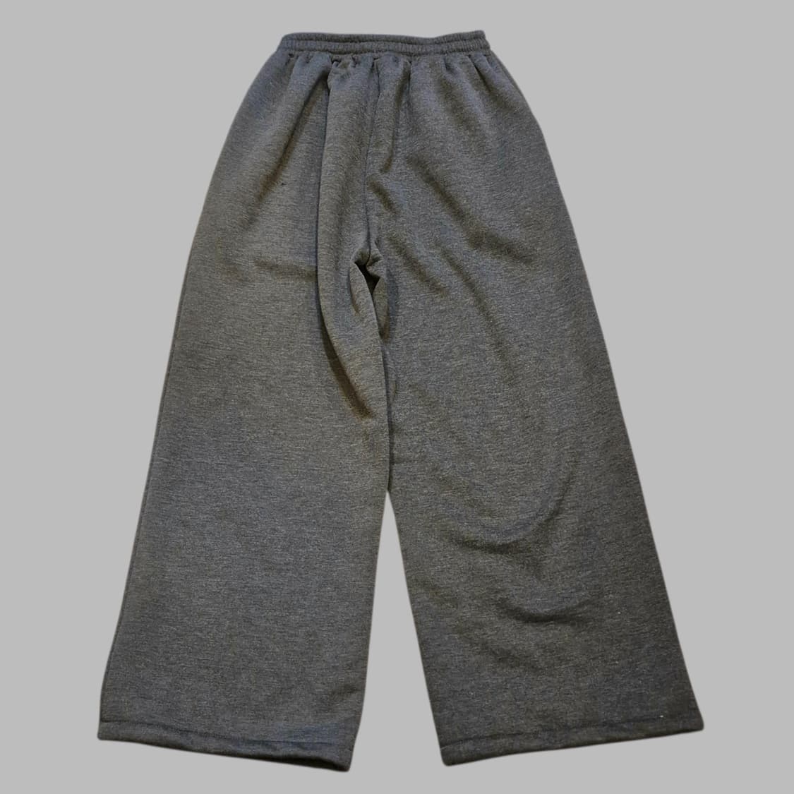 (30인치 전후반) 차콜 와이드 트레이닝팬츠  상품이미지2