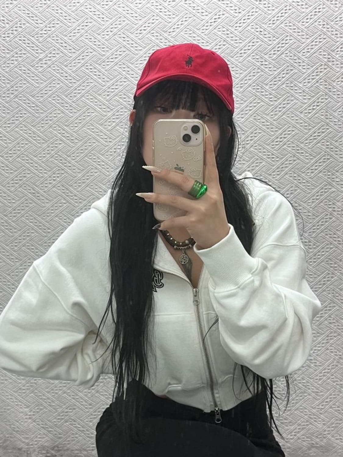 폴로 랄프로렌 빈티지 레트로 비비드레드 볼캡 C08436 상품이미지2