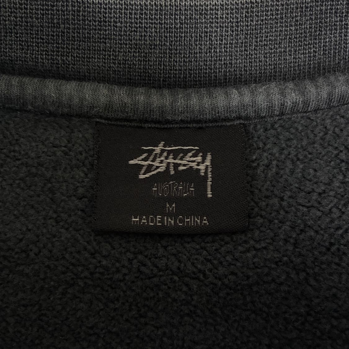Stussy 스투시 스탁 미들로고 피그먼트 맨투맨 상품이미지4