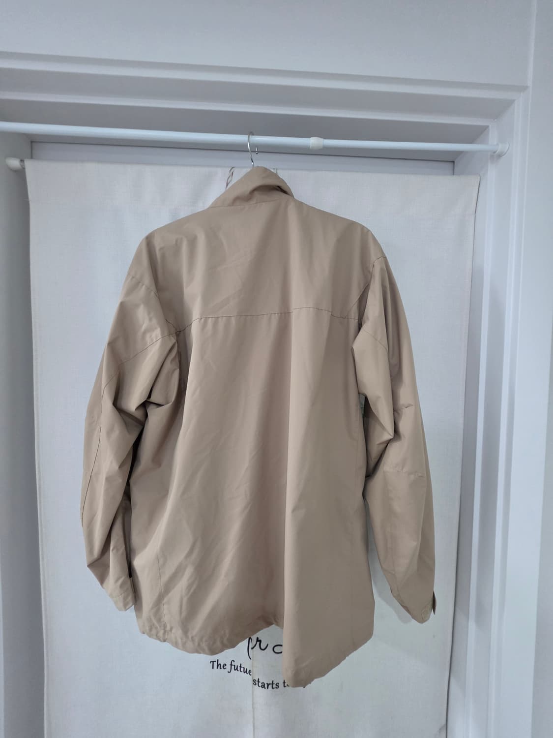 100사이즈)빈폴 베이지 바람막이 점퍼 상품이미지2