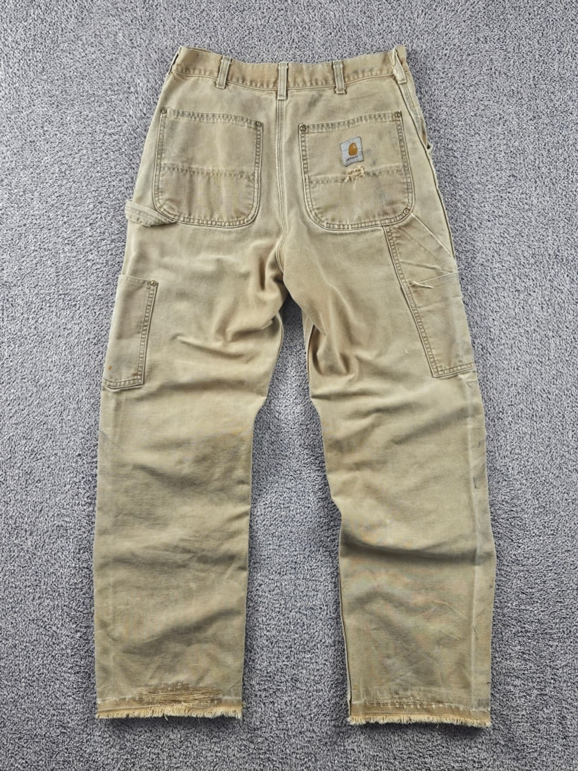 칼하트 덕 캔버스 더블니 카펜터 워크 팬츠 (32X32추정) / 8644 상품이미지4